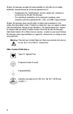 Preview for 6 page of Stryker Endoscopy X7000 Operating And Maintenance Manual