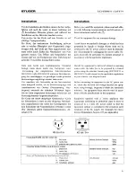 Preview for 5 page of Studer A807 Operating Instructions Manual