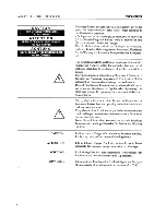 Preview for 2 page of Studer V-Eight Operating Instructions Manual