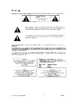 Preview for 133 page of Studer V-Eight Operating Instructions Manual