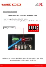 Preview for 12 page of Studer Xtender-WeCo 4k4 Quick Installation Manual