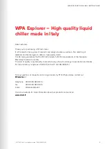 Preview for 3 page of Stulz Explorer WPA Original Instructions Manual