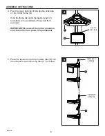 Preview for 6 page of Style selections 1599749 Assembly Instructions Manual