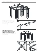 Preview for 7 page of Style selections 1839857 Assembly Instructions Manual