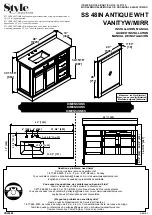 Preview for 1 page of Style selections 3591718 Installation Manual