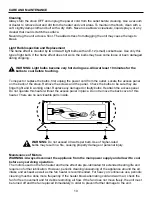 Preview for 10 page of Style selections EST-330-80 Instructions For Use Manual