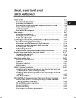 Preview for 44 page of Subaru 1998 Forester Owner'S Manual