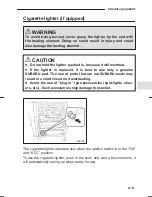 Preview for 145 page of Subaru 1998 Forester Owner'S Manual