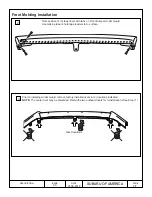 Preview for 3 page of Subaru E551SXC000 Installation Instructions Manual