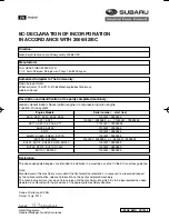 Preview for 22 page of Subaru EA175V Instructions For Use Manual