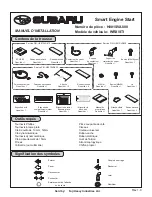 Preview for 40 page of Subaru H001SVA800 Installation Manual