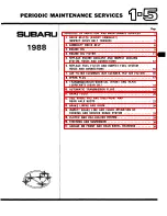 Preview for 60 page of Subaru XT 1988 Service Manual