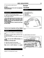 Preview for 1103 page of Subaru XT 1988 Service Manual