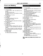 Preview for 1115 page of Subaru XT 1988 Service Manual