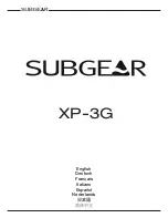 SubGear XP-3G Manual preview