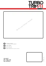 Preview for 28 page of SUHNER TURBOTRIM SHS 1000 Technical Document