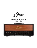 Suhr HEDGEHOG 50 User Manual preview