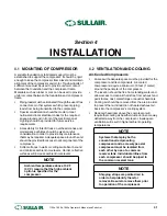 Preview for 35 page of Sullair 1107e Operators Manual And Parts Lists