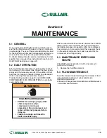 Preview for 43 page of Sullair 1107e Operators Manual And Parts Lists