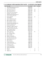 Preview for 77 page of Sullair 1107e Operators Manual And Parts Lists