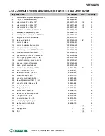 Preview for 81 page of Sullair 1107e Operators Manual And Parts Lists