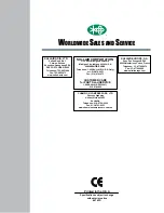 Preview for 102 page of Sullair 1107e Operators Manual And Parts Lists