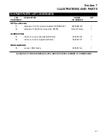 Preview for 53 page of Sullair 1350XH Operators Manual And Parts Lists