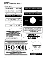 Preview for 130 page of Sullair 1350XH Operators Manual And Parts Lists