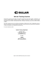 Preview for 2 page of Sullair 1600H Manual