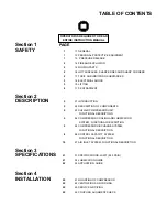 Preview for 3 page of Sullair LS-20T Operator'S Manual And Parts List