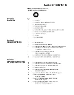 Preview for 3 page of Sullair TS-32S Operator'S Manual And Parts List