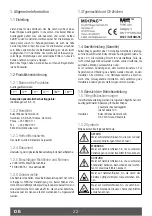 Preview for 22 page of Sulzer Mixpac T1 Series Instruction Manual