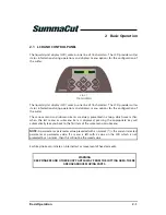 Preview for 34 page of Summa SUMMACUT User Manual