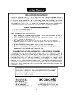 Preview for 12 page of Summit Appliance Accucold CM411L Owner'S Manual