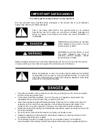 Preview for 2 page of Summit Appliance Accucold CP133 Instruction Manual