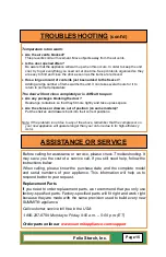 Preview for 15 page of Summit Appliance AccuCold CP171MED Use & Care Manual