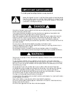 Preview for 2 page of Summit Appliance ADA61W2 Instruction Manual