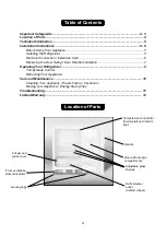 Preview for 4 page of Summit Appliance CFF61WBI Instruction Manual