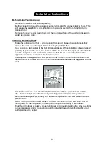 Preview for 6 page of Summit Appliance CFF61WBI Instruction Manual