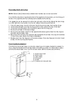 Preview for 8 page of Summit Appliance CFF61WBI Instruction Manual