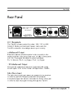 Preview for 5 page of Summit Audio TLA-50 Operation Manual