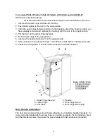 Preview for 9 page of Summit Commercial Accucold FF6BI Series Instruction Manual