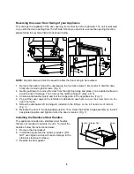 Preview for 8 page of Summit Commercial FF616TD User Manual