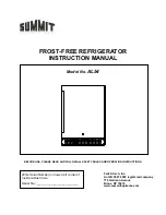 Preview for 1 page of Summit Professional 761101052267 Instruction Manual