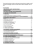 Preview for 2 page of Summit Professional DW2433SS2 Series Use And Care Manual