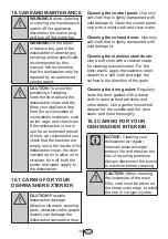 Preview for 36 page of Summit Professional DW2435SS User Manual