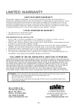 Preview for 32 page of Summit Professional FFBF181ESBI Detailed Instructions For Use