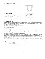 Preview for 8 page of Summit CP962 Use And Care Manual