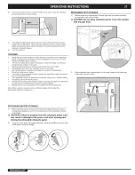 Preview for 21 page of Summit E-420 Owner'S Manual