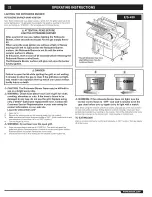 Preview for 22 page of Summit E-420 Owner'S Manual